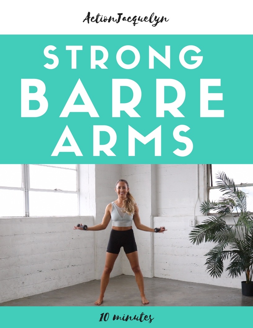 Strong Barre Arms - ActionJacquelyn