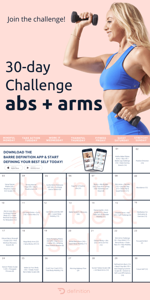 30 day abs challenge before and after pictures